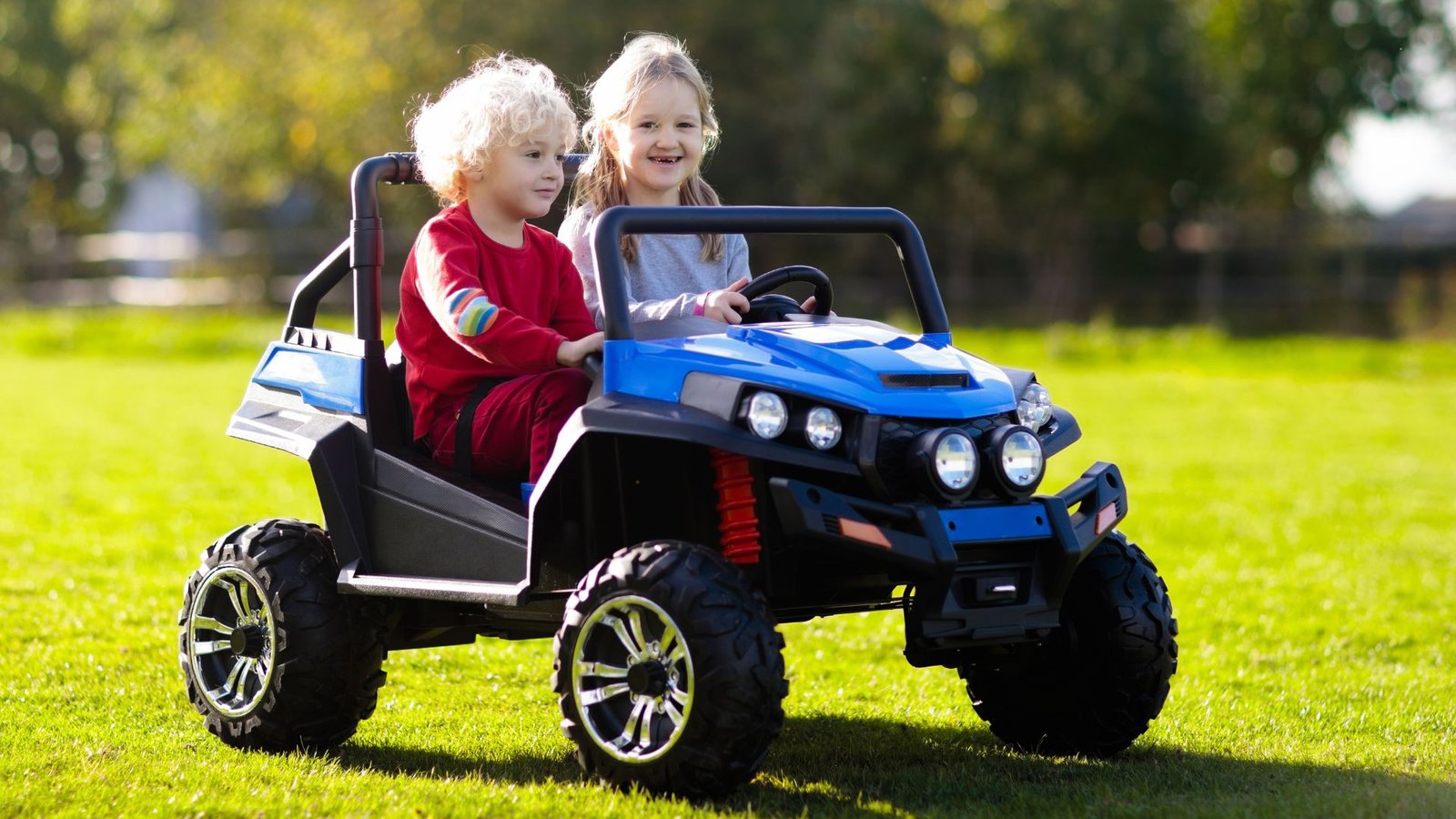 Kids Driving Electric Toy Car
